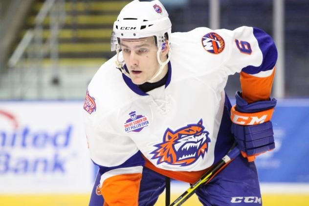 Bridgeport Sound Tigers Defenseman Ryan Pulock