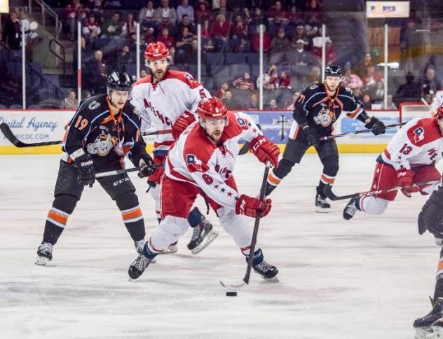 Allen Americans Defenseman Justin Baker