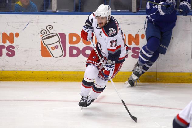 Hartford Wolf Pack Forward Ryan Bourque