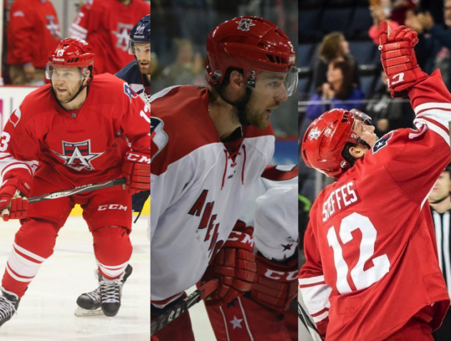 Little, Burt, and Brace Named to ALL-ECHL Team