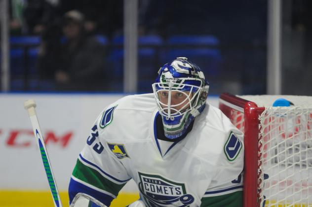 Utica Comets Goaltender Jacob Markstrom