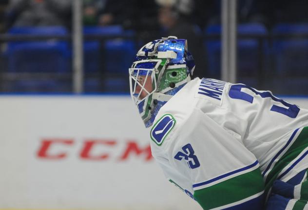 Utica Comets Goaltender Jacob Markstrom