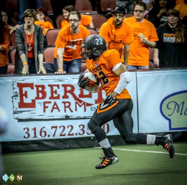 Wichita Force Running Back Tywon Hubbard