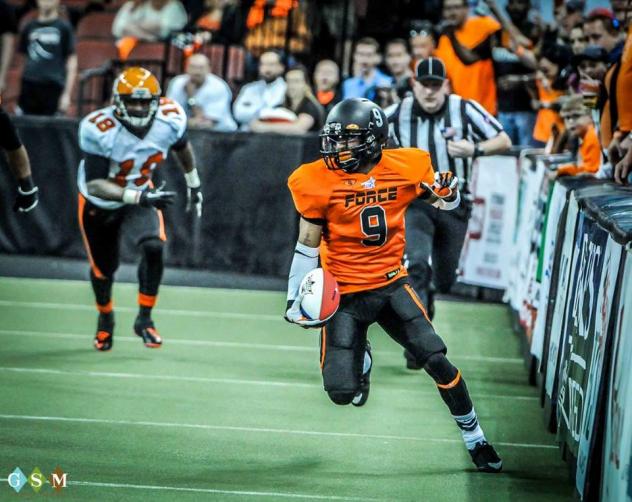 Wichita Force Wide Receiver Clarence Anderson