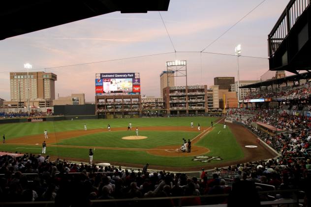 El Paso's Southwest University Park on Opening Day