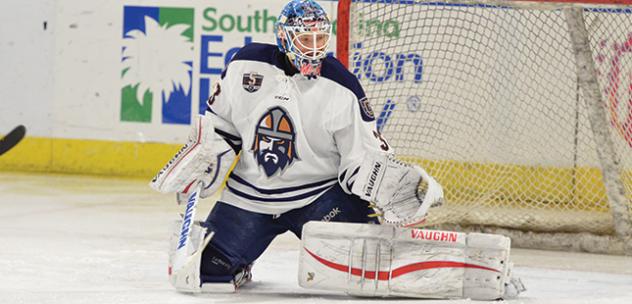 Greenville Road Warriors Goaltender Jeff Malcolm