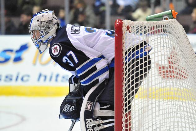 St. John's IceCaps Goaltender Connor Hellebuyck