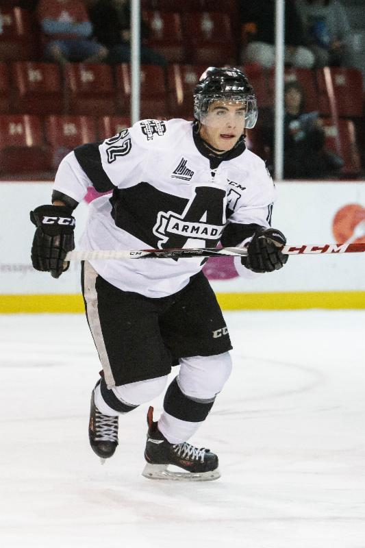 Lehigh Valley Phantoms Signee Danick Martel with the Blainville-Boisbriand Armada