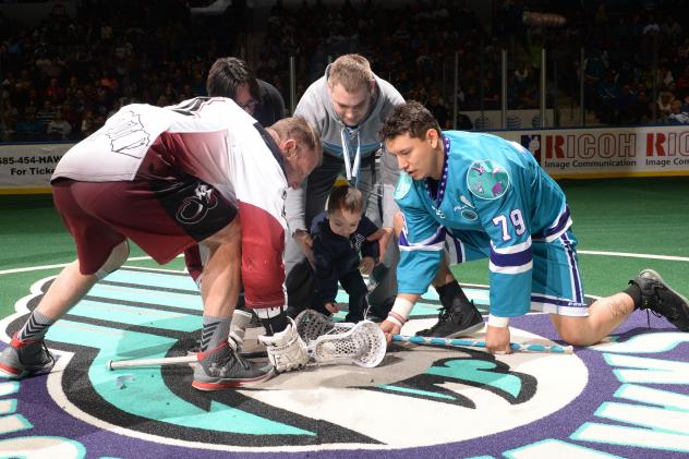 Knighthawks Newest Fan Gabriel Boos