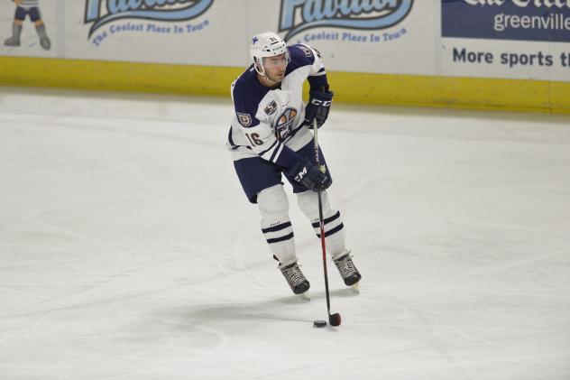 Greenville Road Warriors Forward Chris McCarthy