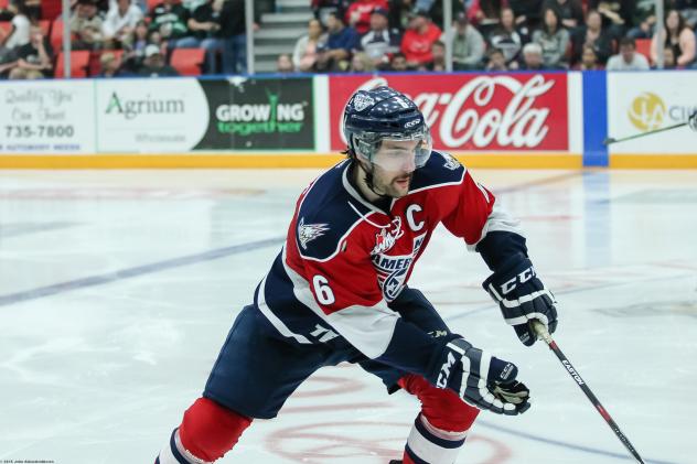 Tri-City Americans Captain Justin Hamonic