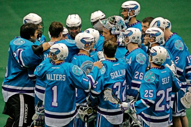 Rochester Knighthawks Huddle