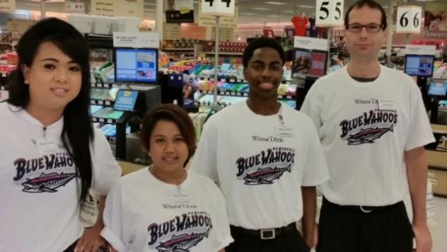 Winn-Dixie, Official Supermarket of the Blue Wahoos