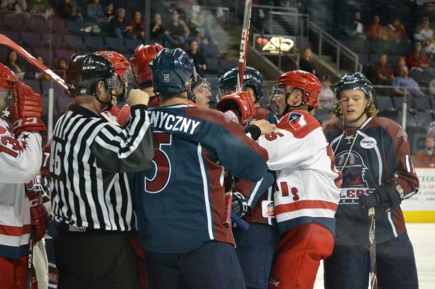 Allen Americans vs. Tulsa Oilers