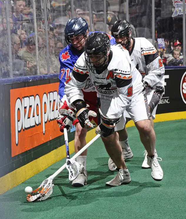 New England Black Wolves at Toronto Rock