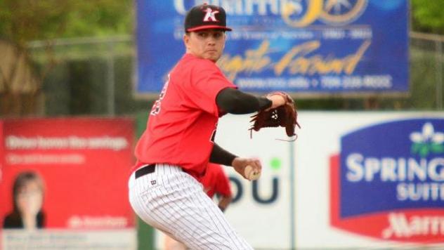 Kannapolis Intimidators Pitcher Jordan Guerrero