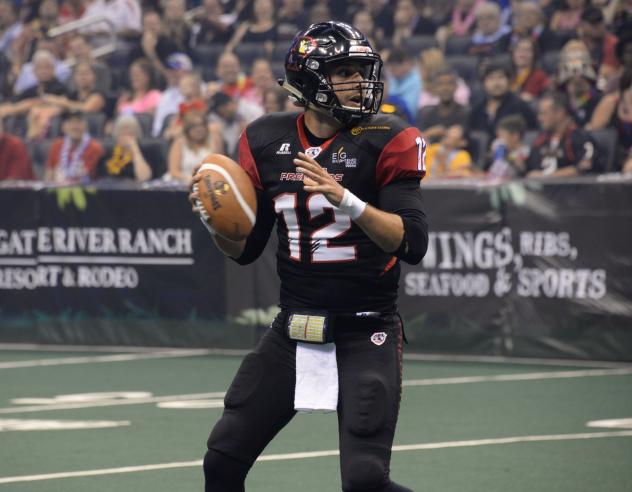 Orlando Predators Quarterback Randy Hippeard