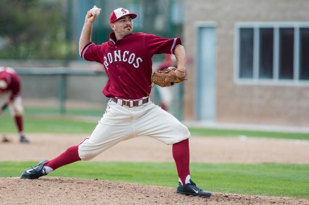 RHP Nick Medeiros with Santa Clara University