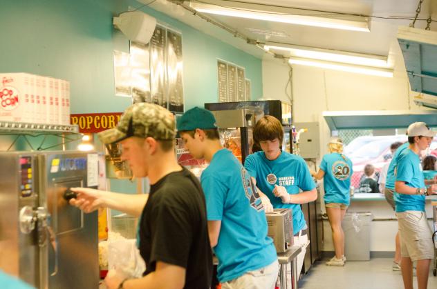 Working Concessions with the Rochester Honkers