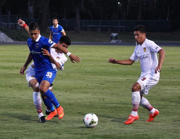 Orange County Blues FC Midfielder Efrain 