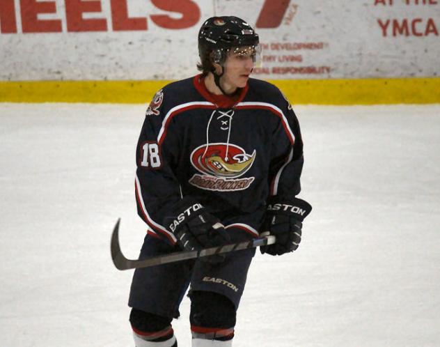Topeka RoadRunners Forward Tyler Irvine
