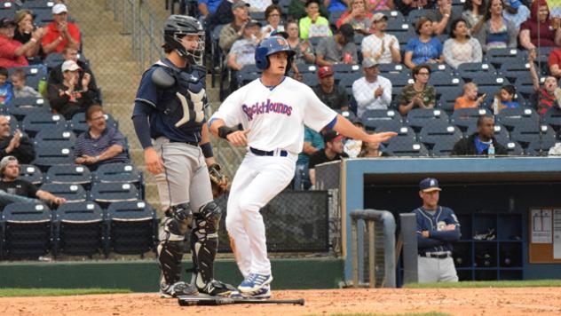 Midland RockHounds Left Fielder Jaycob Brugman