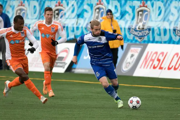 Former FC Edmonton Midfielder Oskar Hauksson