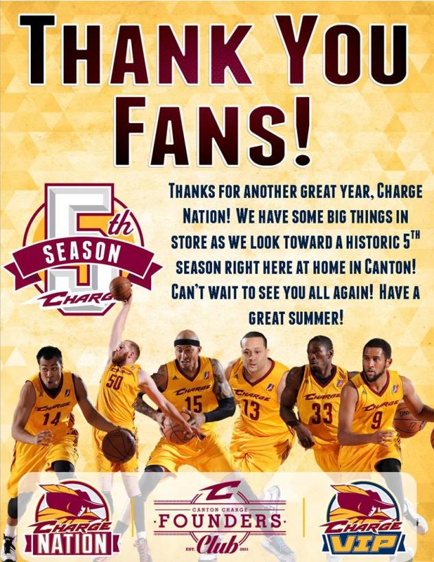Charge Thank Fans