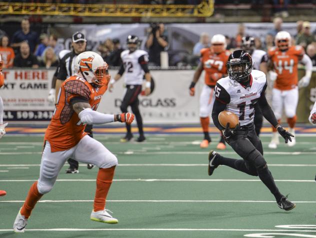 Orlando Predators WR Kendal Thompkins vs. the Spokane Shock