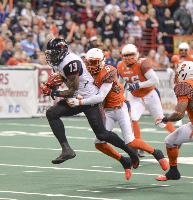 Orlando Predators WR LaMark Brown vs. the Spokane Shock