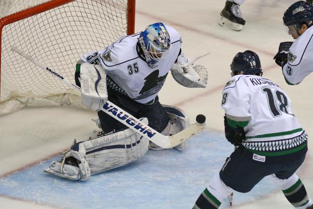 Florida Everblades Goaltender Allen York