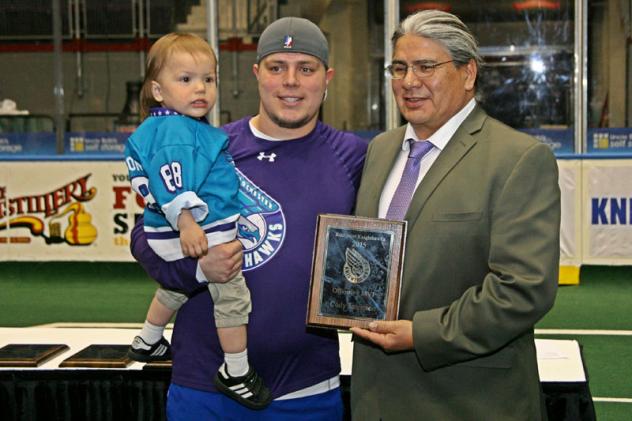 Rochester Knighthawks Offensive MVP Cody Jamieson