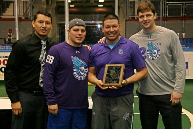 Rochester Knighthawks Seventh Man Award Winner Dave Sowden