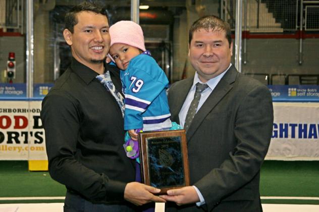 Rochester Knighthawks Best Defenseman Sid Smith