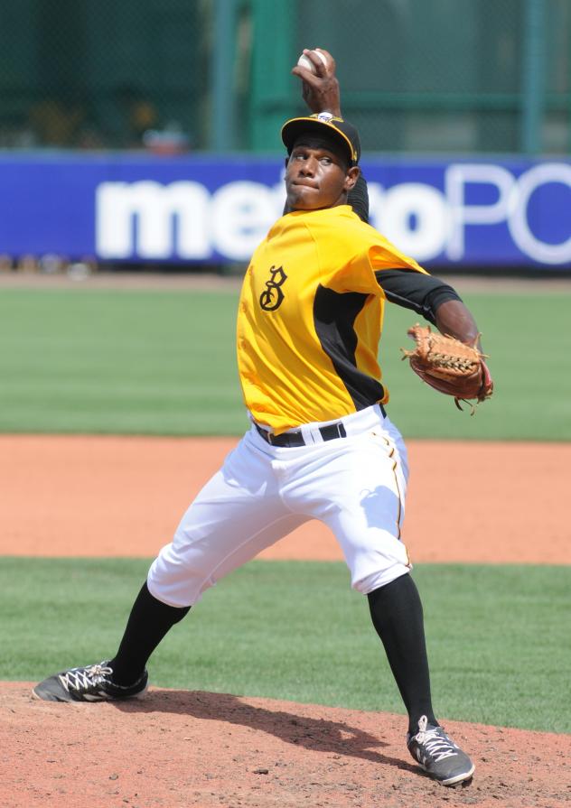 Bradenton Marauders Pitcher Clario Perez