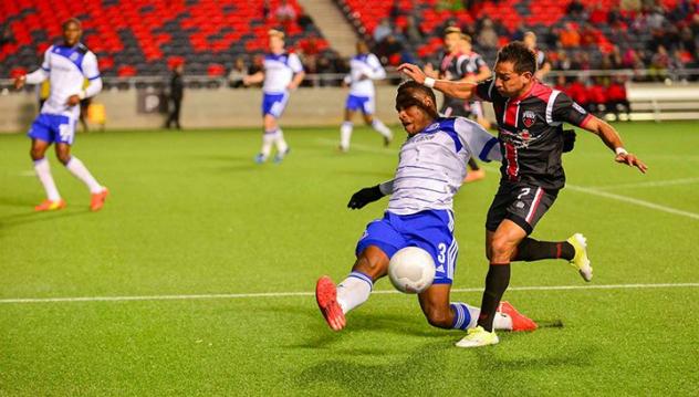 FC Edmonton in Action