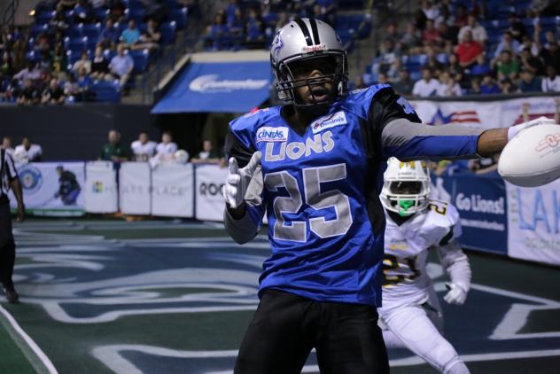 Columbus Lions WR Terrence Ebagua