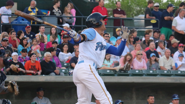 Myrtle Beach Pelicans Outfielder Jacob Hannemann