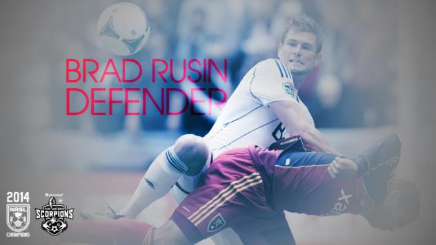 San Antonio Scorpions Defender Brad Rusin