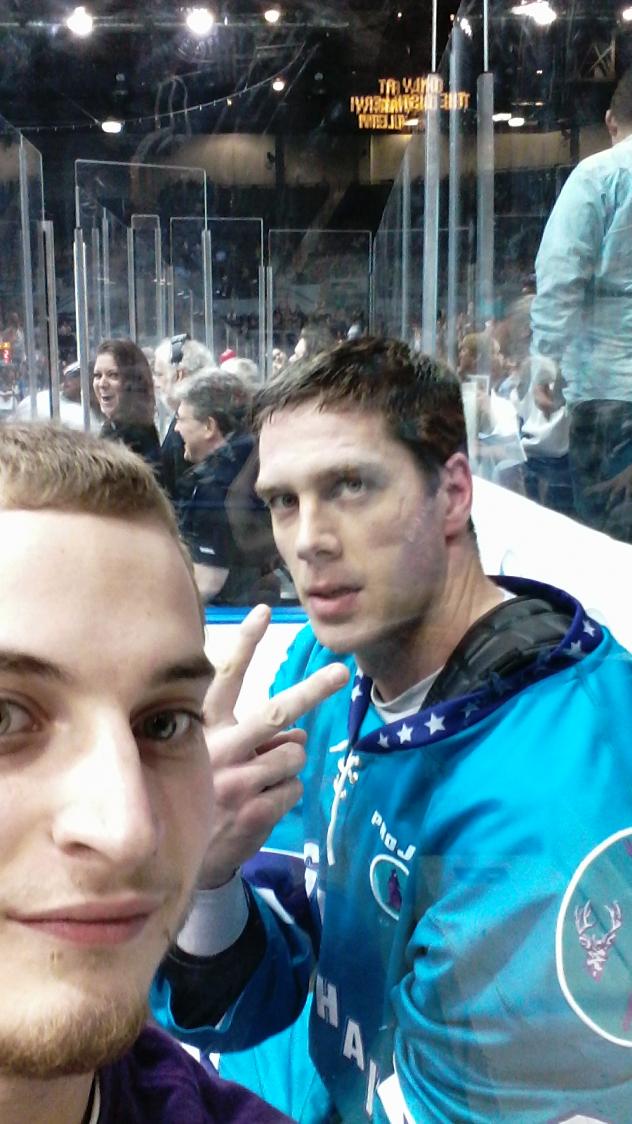 Rochester Knighthawks' Selfie