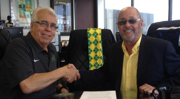 Francisco Marcos with Bill Edwards