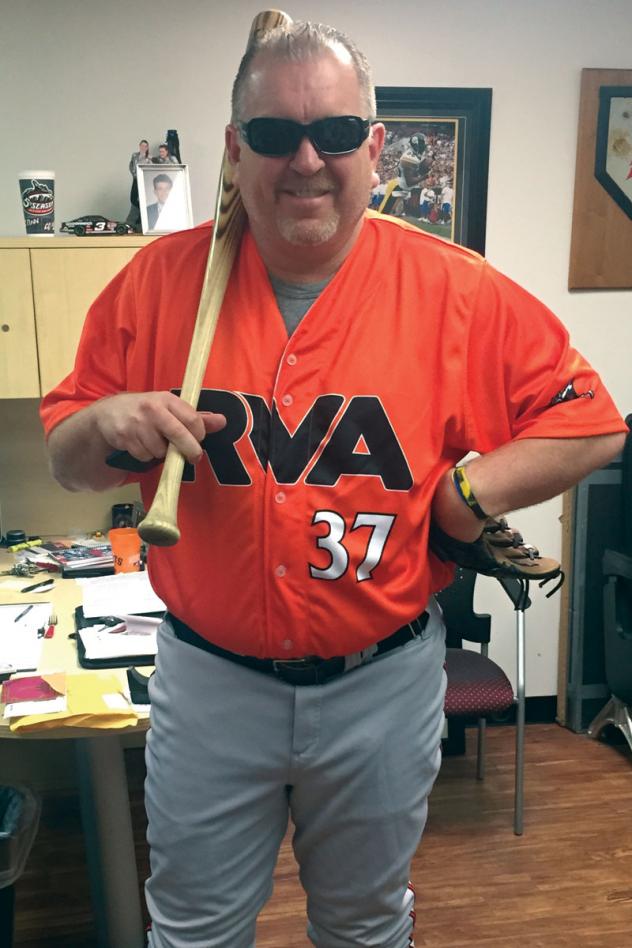 Richmond Flying Squirrels VP & COO Todd 