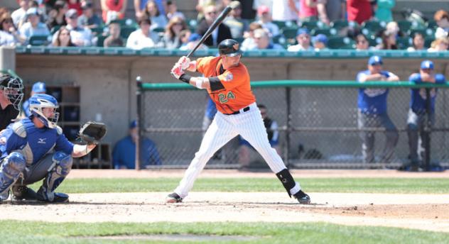 Long Island Ducks Catcher Mike Blanke