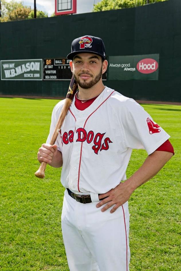 Blake Swihart of the Portland Sea Dogs