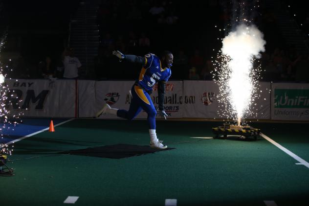 Tampa Bay Storm Defensive Back James Harrell