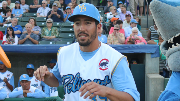 Gerardo Concepcion of the Myrtle Beach Pelicans