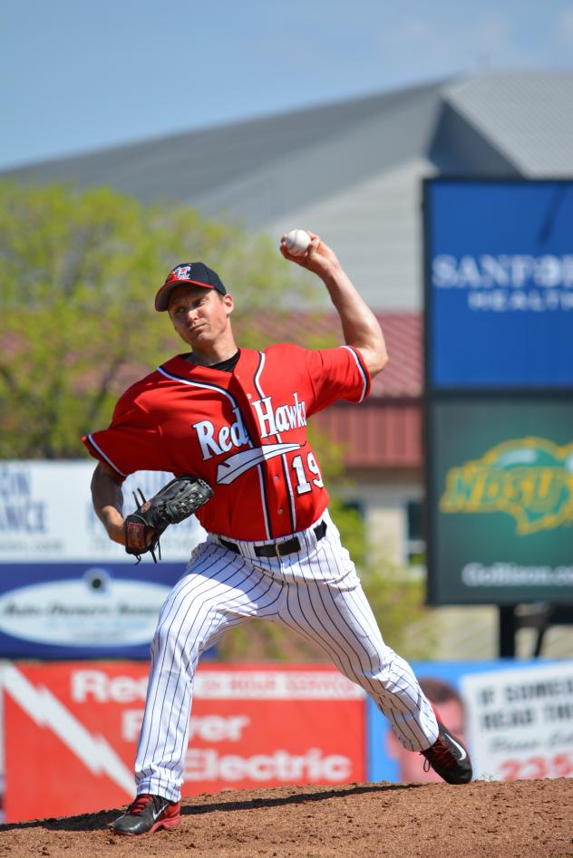 Fargo-Moorhead RedHawks Pitcher Jake Laber