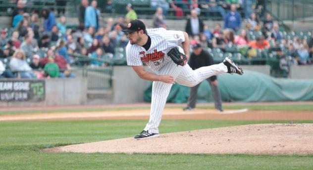 Long Island Ducks Pitcher Mark Rogers
