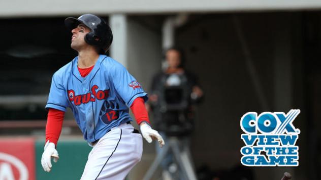 Deven Marrero of the Pawtucket Red Sox