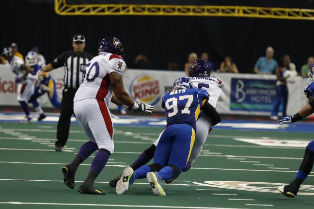 Tampa Bay Storm Defensive End Frank Mays
